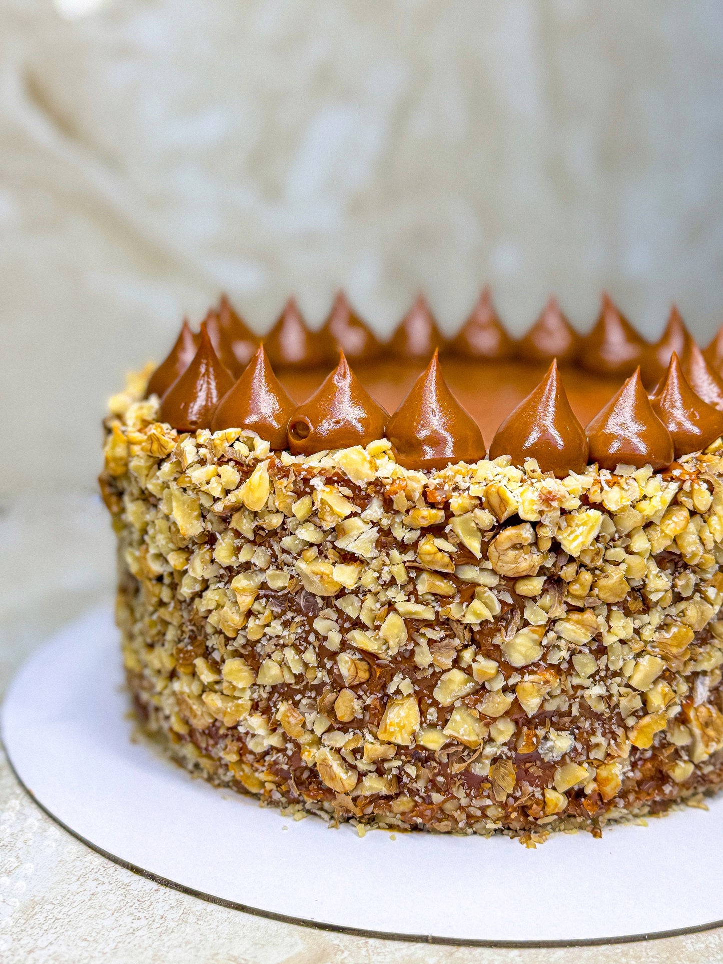 Torta Manjar-Nuez
